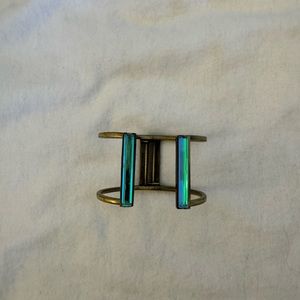 Kendra Scott Cuff Bracelet in Iridescent Turquoise